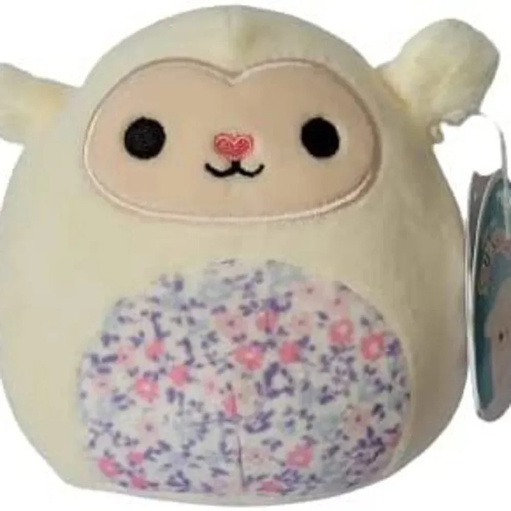 Squishmallows Sophie Lamb with Pink Floral Belly 5